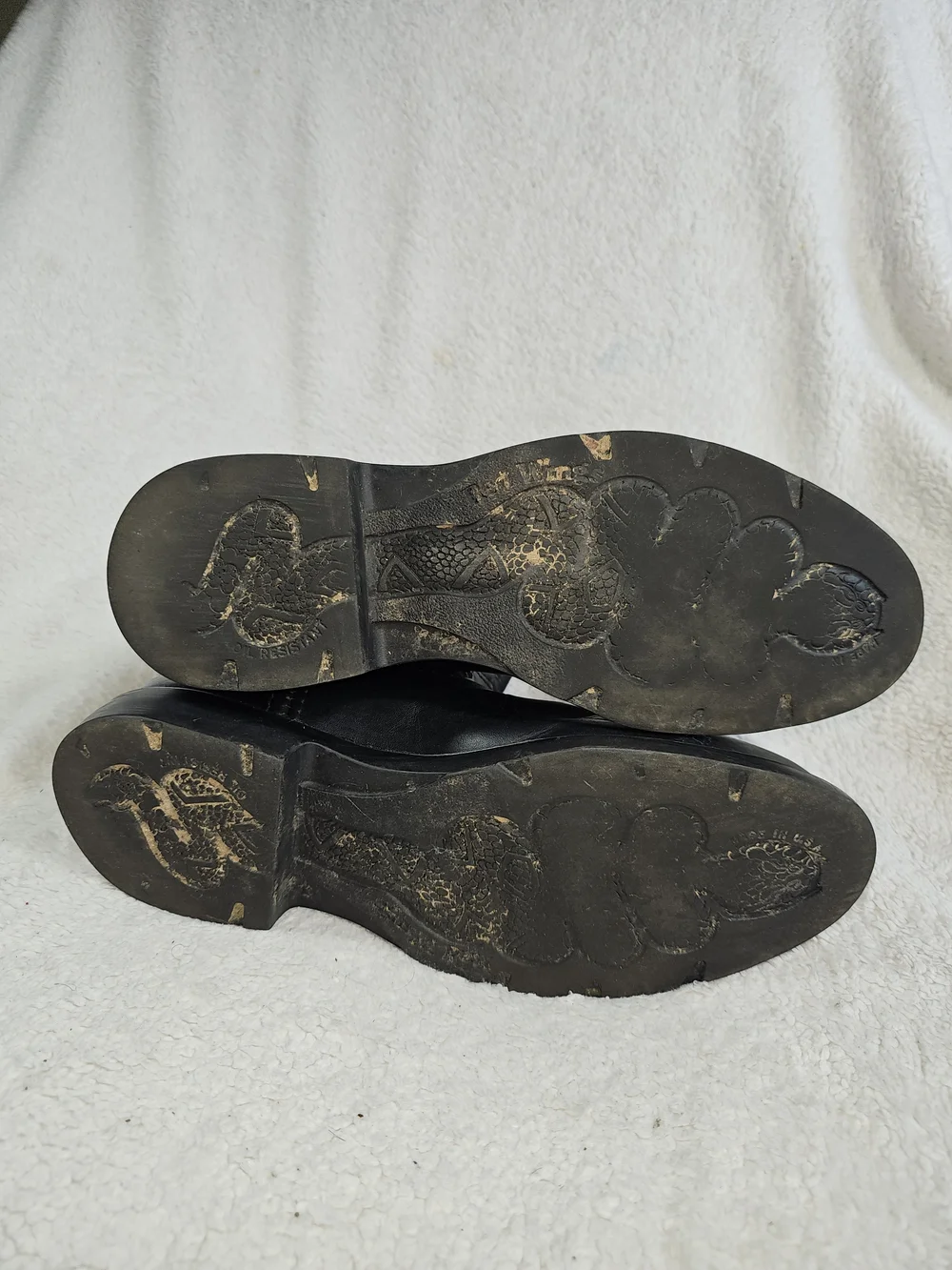 Red Wing Boots Pecos Boots Leather  Black Size 9.5. - Picture 9 of 13